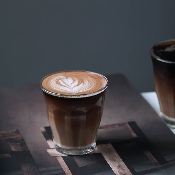 Coffee Transparent Tempered Glass Cup