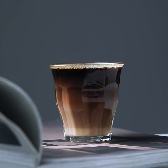 Coffee Transparent Tempered Glass Cup