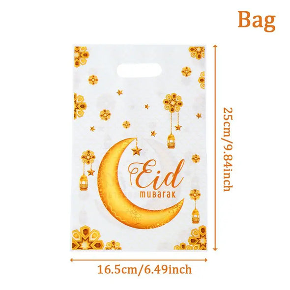 Eid Mubarak Handbag Candy Gift Bags Packaging Bag