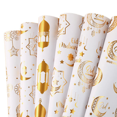 Eid Mubarak Gift Wrapping Paper Ramadan Decoration