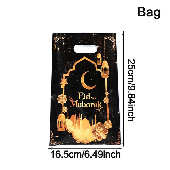 Eid Mubarak Handbag Candy Gift Bags Packaging Bag