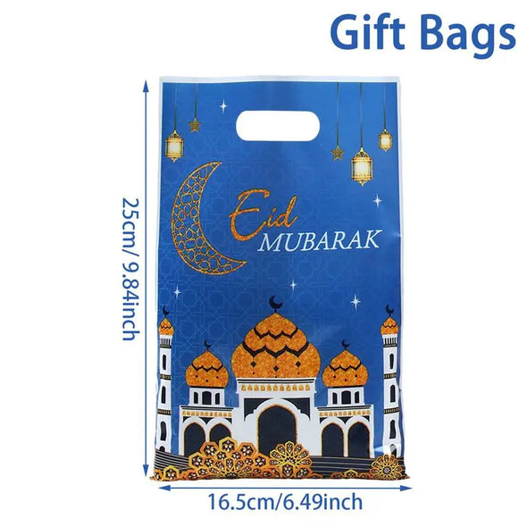 Eid Mubarak Handbag Candy Gift Bags Packaging Bag