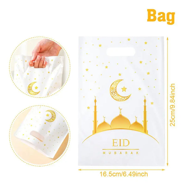 Eid Mubarak Handbag Candy Gift Bags Packaging Bag