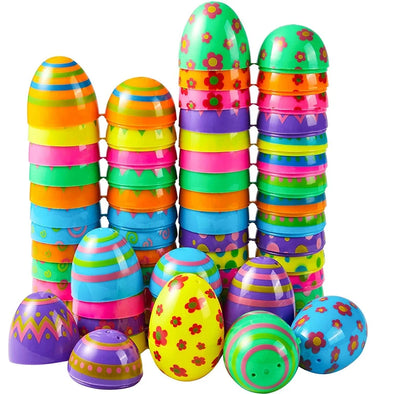 12/24/36Pcs Easter Removable Stuffed Easter Eggs