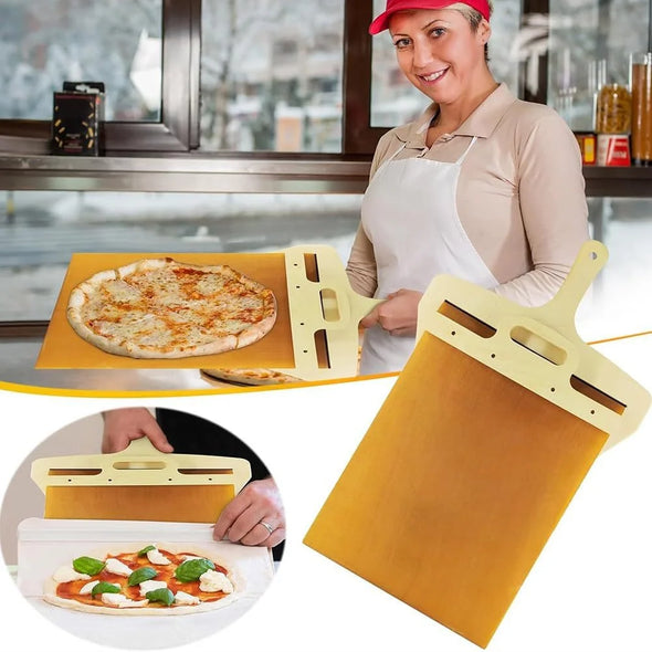 Sliding Pizza Peel Portable Sliding Pizza Shovel