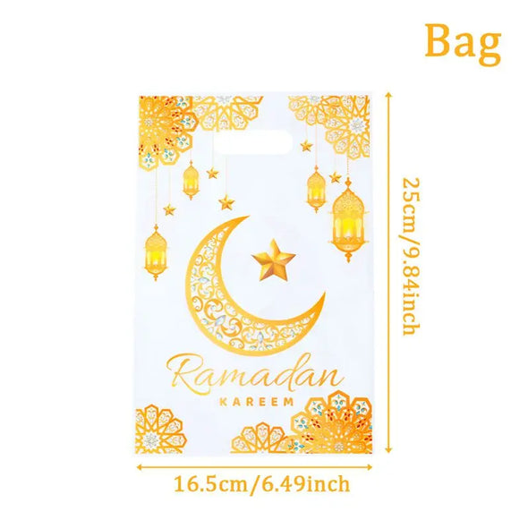 Eid Mubarak Handbag Candy Gift Bags Packaging Bag