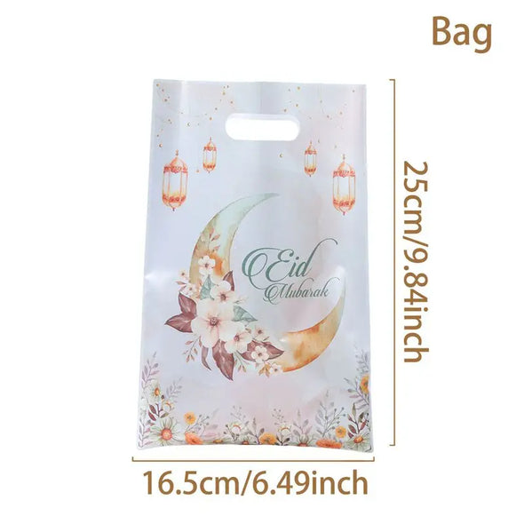 Eid Mubarak Handbag Candy Gift Bags Packaging Bag