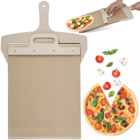 Sliding Pizza Peel Portable Sliding Pizza Shovel