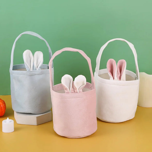 Velvet Easter Rabbit Bags New Pattern Cute Candy Bags