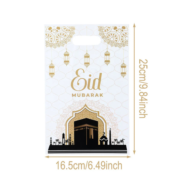 Eid Mubarak Handbag Candy Gift Bags Packaging Bag