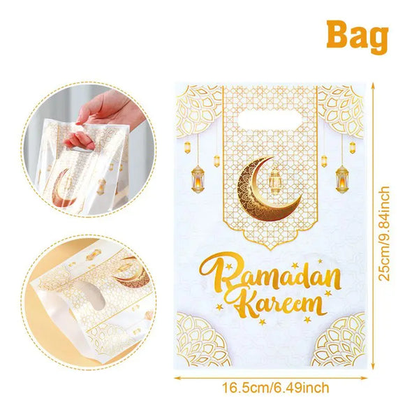 Eid Mubarak Handbag Candy Gift Bags Packaging Bag