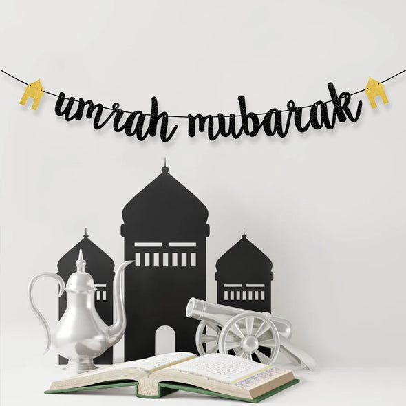 Eid Mubarak Paper Banner Garland 2025