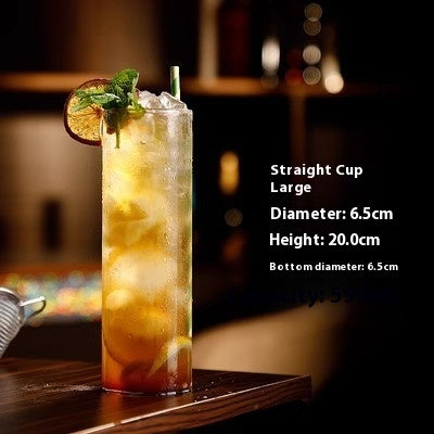 Straight Cup Tail Wine Glass
